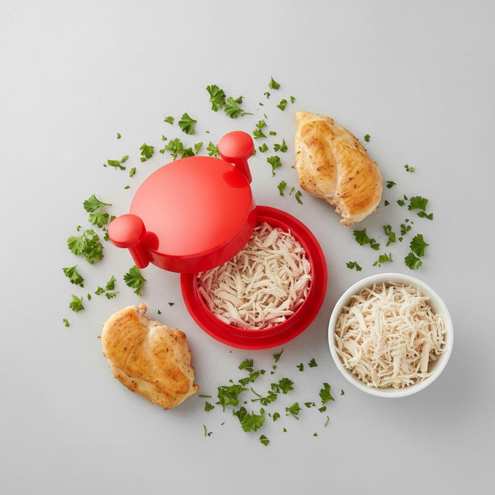 เครื่องมือฉีกไก่เนื้อหน้าอก โป - Meal Prep Low Calorie High Protein บทวิจารณ์และราคา
