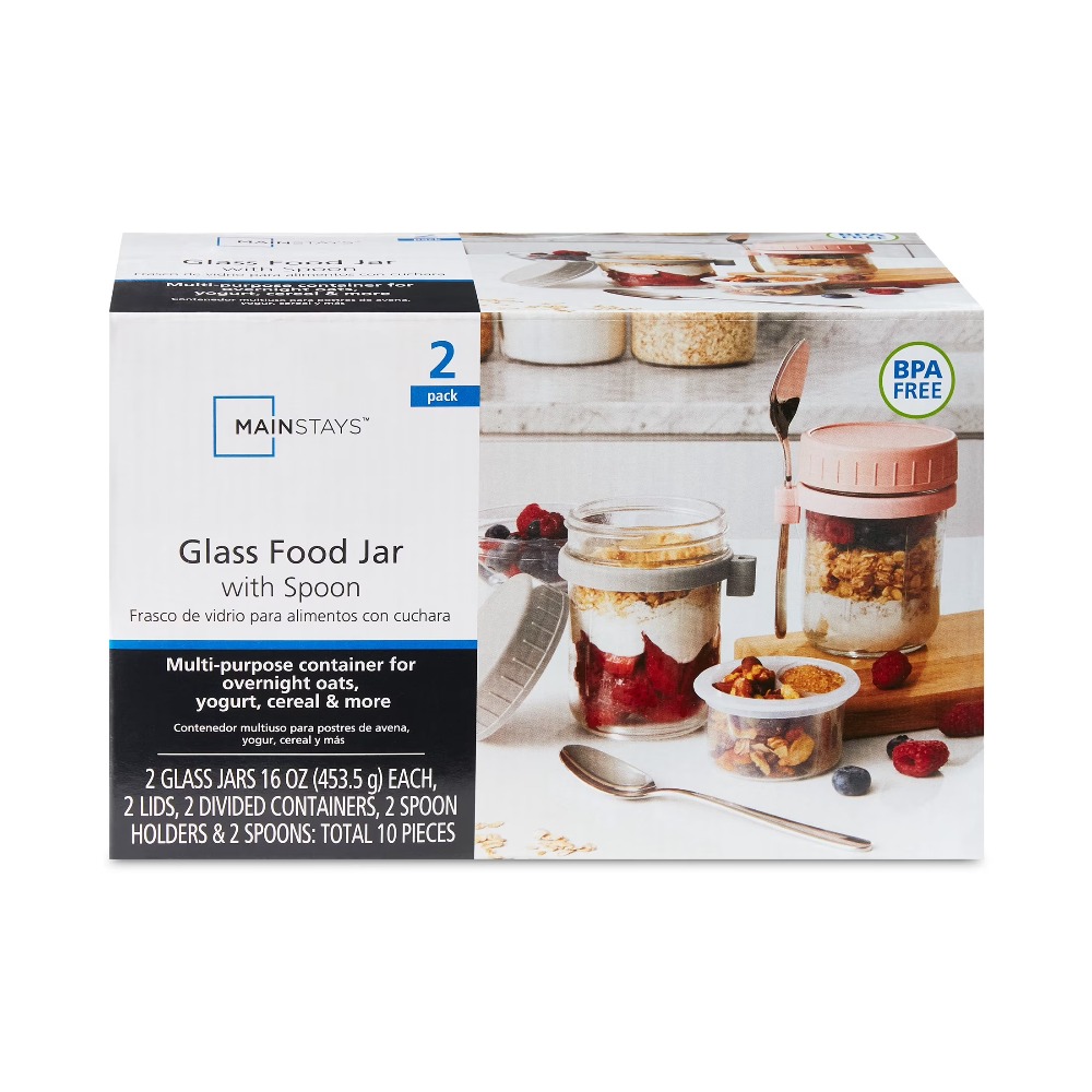 ขวดใส่อาหารและภาชนะใส่พาร์เฟต์ - Meal Prep Glass บทวิจารณ์และราคา