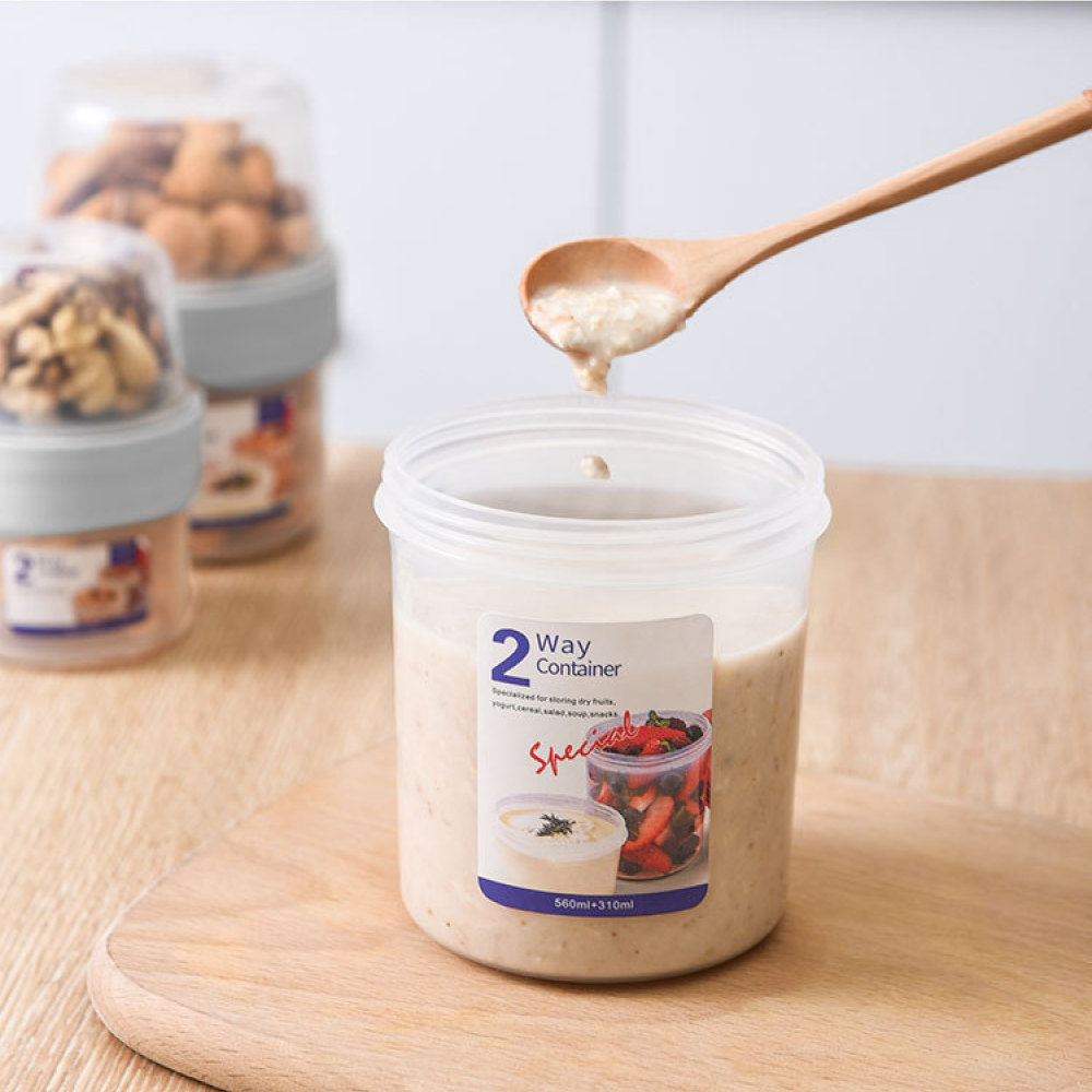 ชุดกล่องเก็บอาหารแก้วทรงกลม 2  - Meal Prep Glass บทวิจารณ์และราคา