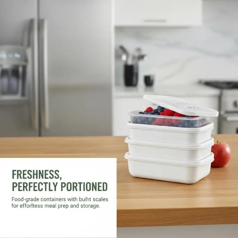 1/3/10P ภาชนะแช่แข็งเนื้อสัตว์ - Meal Prep Weekly บทวิจารณ์และราคา